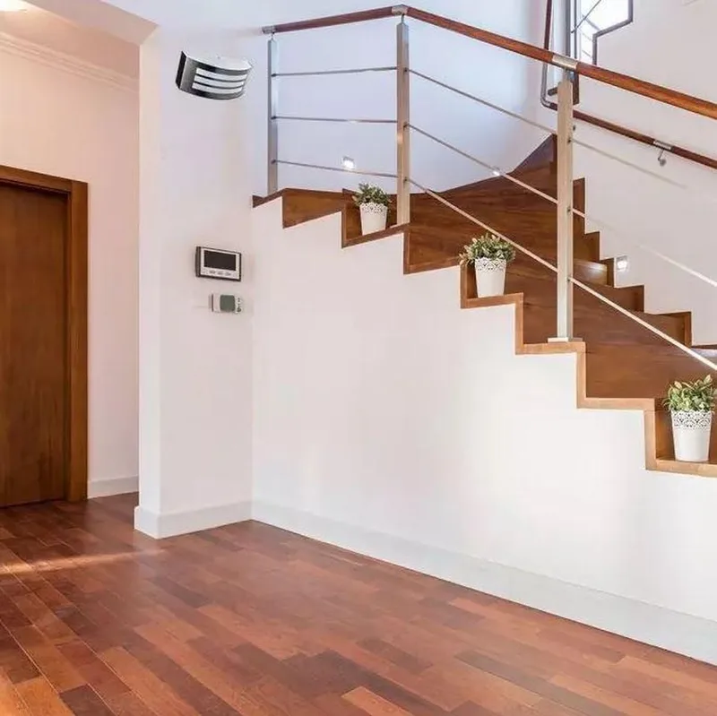 VT-7680 Buitenverlichting - Wandlamp - RVS - IP44 von V-TAC in Geborsteld RVS Raster – Produktfoto