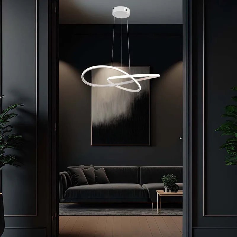 VT-7799-W Design Plafondlamp - IP20 - 20W - 2540 Lumen - 3000K de V-TAC en Blanc – photo produit
