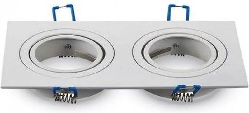 VT-783SQ-WH LED Inbouwspot - GU10 - IP20 fra V-TAC i Hvid – produktbillede