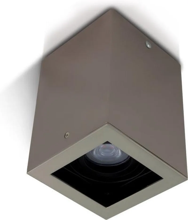 VT-797-SN LED-spot - Opbouwbevestigingen - GU10 - IP20 - Satijn Nikels de V-TAC en Satijn Nikkel – photo produit