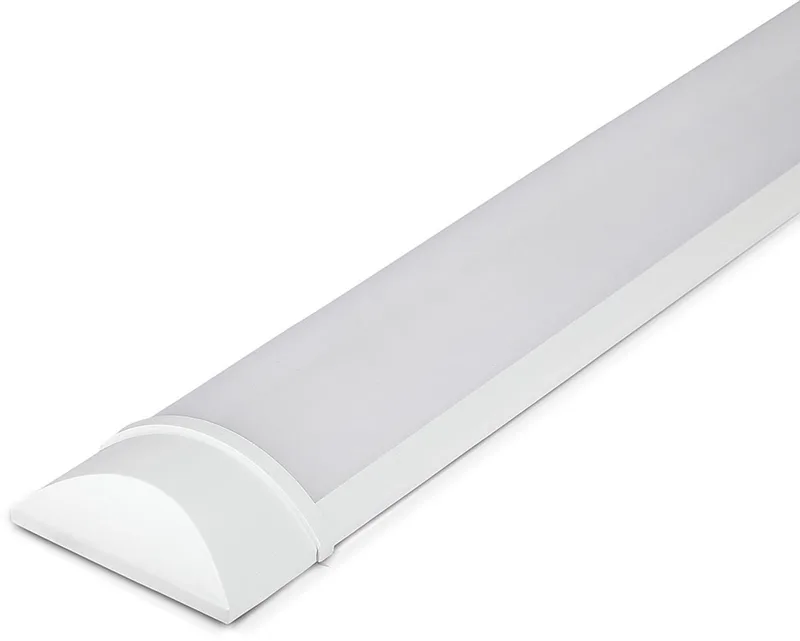 VT-8-40 Prismatische LED Armaturen - Samsung - IP20 - 40W - 4200 Lumen - 3000K - 120CM fra V-TAC i Hvid – produktbillede