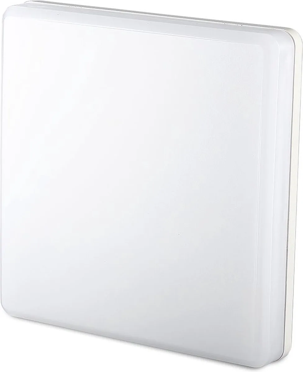 VT-8033 LED Plafondlamp - 15W - Vierkant - Geschikt voor badkamer von V-TAC in Weiß – Produktfoto