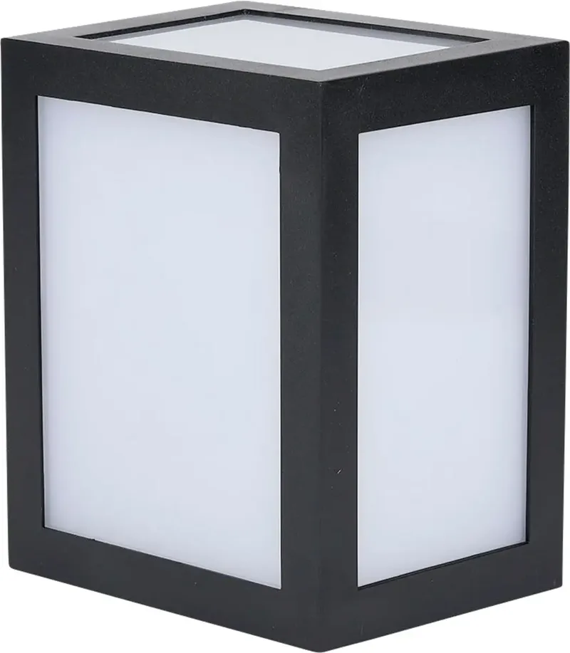 VT-822 218340 LED-wandlamp Energielabel: F (A - G) 12 W LED från V-TAC i Svart – produktbild