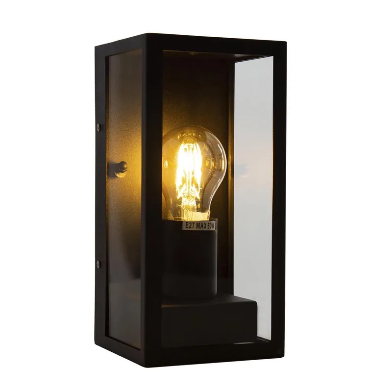 VT-837-B Wandlamp Buiten - IP44 - Mat Zwart de V-TAC en Matzwart – photo produit