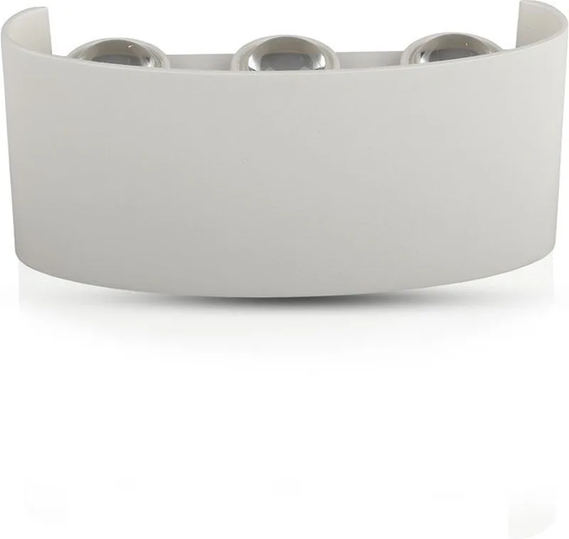 VT-846-W-N LED Wandlampen Omhoog-omlaag wandlamp 5W 630lm 3000K IP65 VT-846-W-N fra V-TAC i Hvid – produktbillede