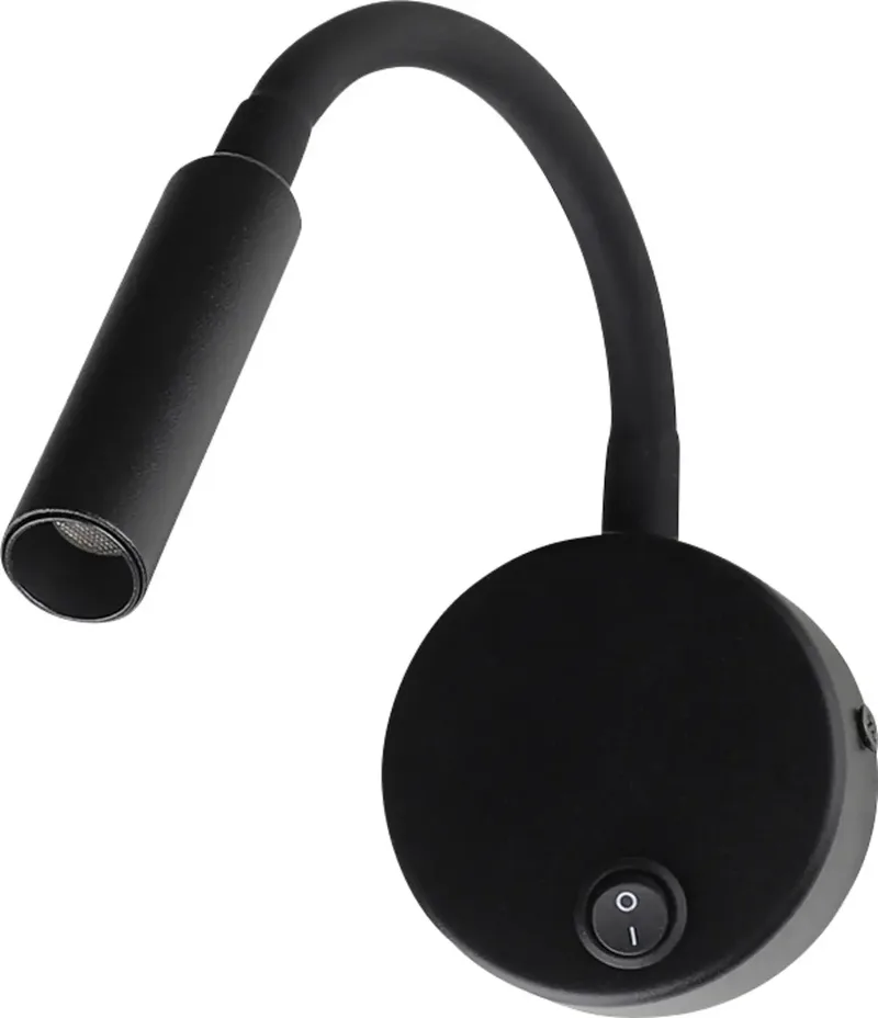 VT-88063 241506 Lampe de chevet murale CEE: G (A - G) 3 W LED SMD noir de V-TAC – photo produit