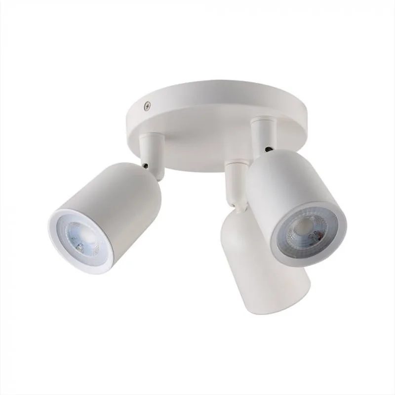 VT-899 LED Wandlamp - Driekop - IP20 fra V-TAC i Hvid – produktbillede