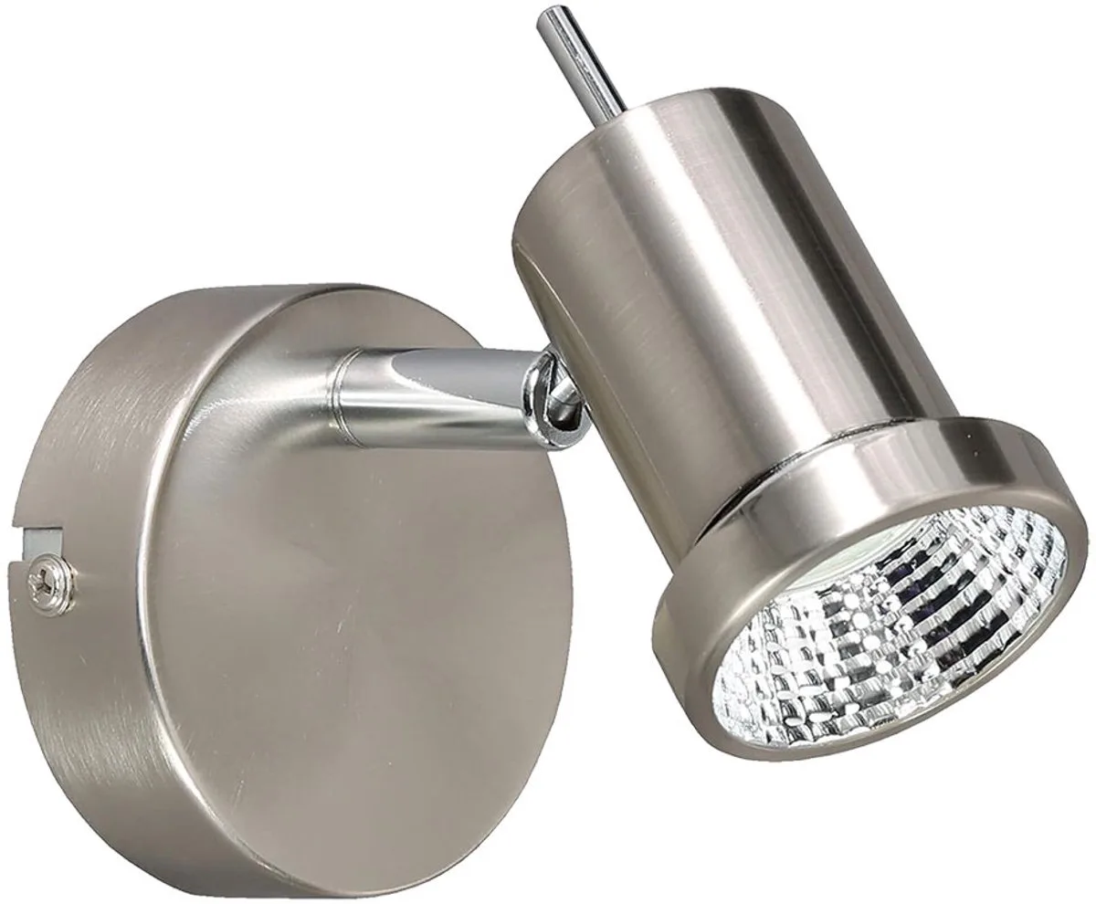 LED 5 watt wandspot woonkamer leeslamp verlichting verstelbare ACTION 450301640000 von Wofi in Silber – Produktfoto