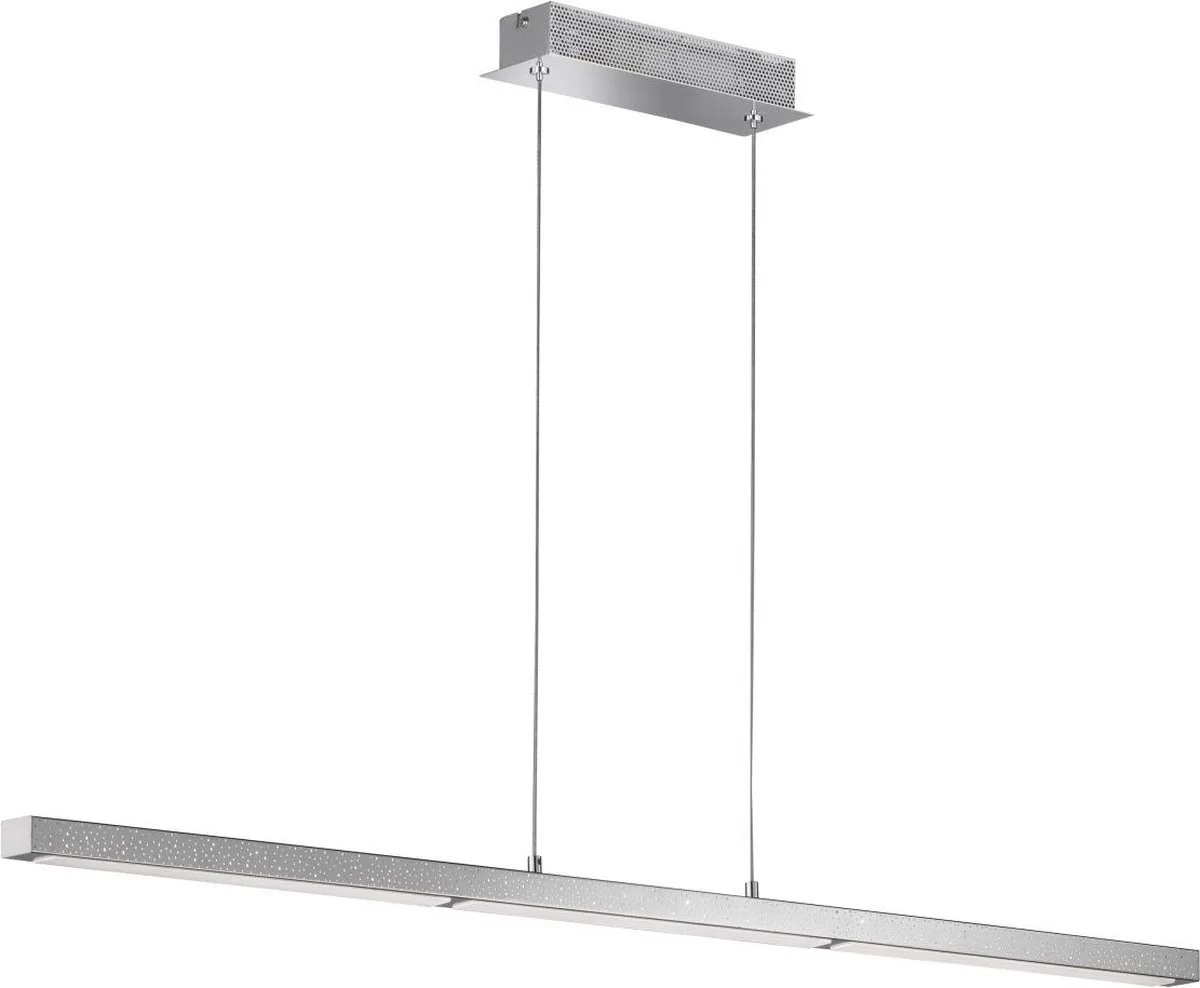 LED hanglamp LEVI touchdimmer de Wofi en Chrome – photo produit