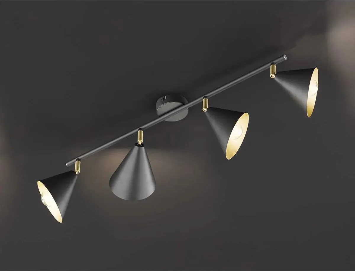 Plafondlamp Gloria 72 cm by Wofi in Grey – product photo