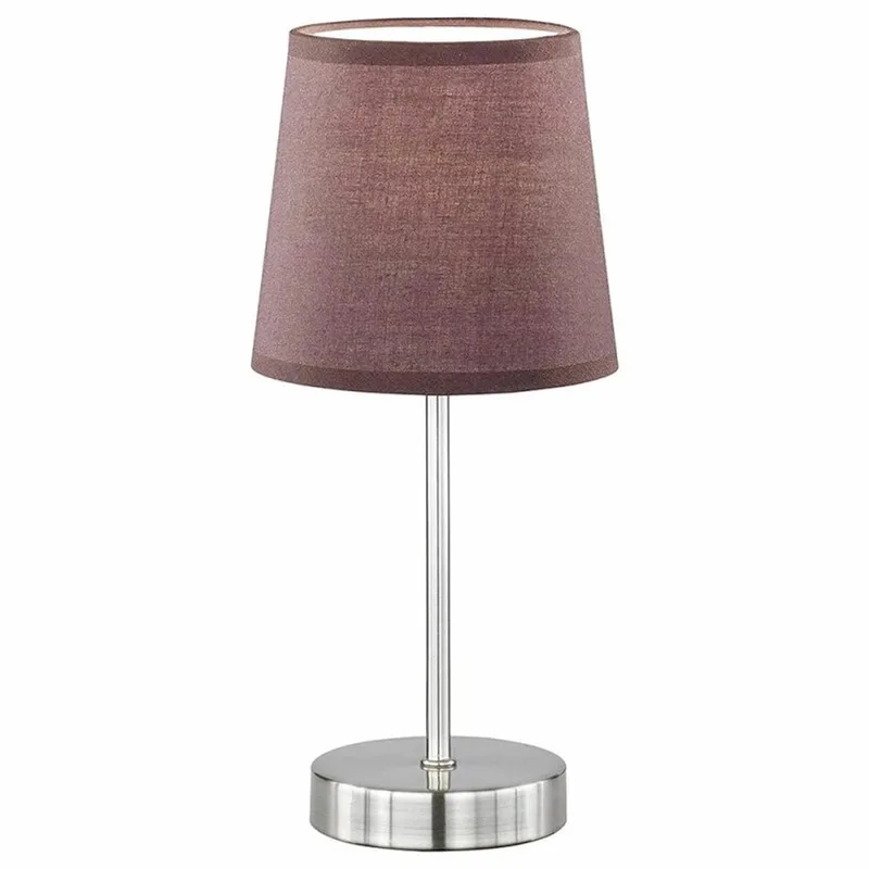 tafellamp Cesena max. 42W E14 met schakelaar de Wofi en Marron – photo produit
