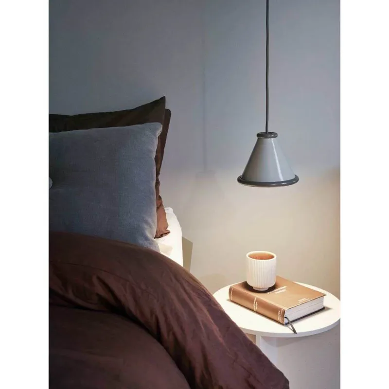 Belle hanglamp Ø15 Pebble Grey/Moss Grey de Belid – photo produit