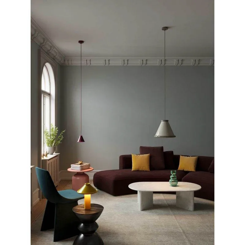 Belle Pendelleuchte Ø15 Red Violett von Belid – Produktfoto