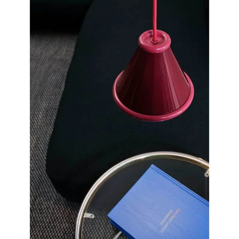 Belle hanglamp Ø15 wijnrood/roodviolet van Belid – productfoto