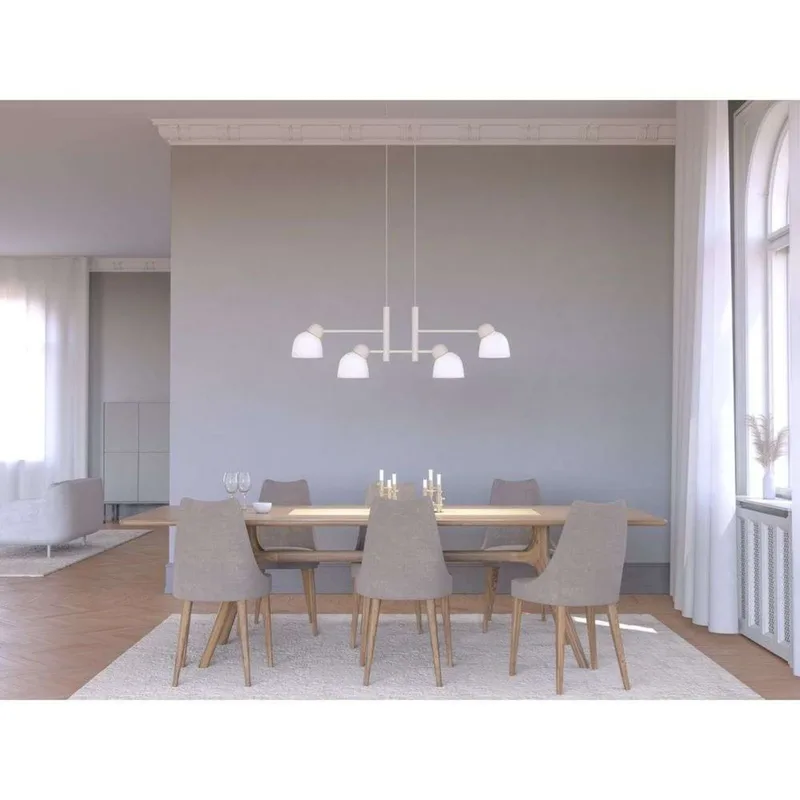 Bird Hanglamp L119,3 Sand/Brass/Opal van Belid – productfoto