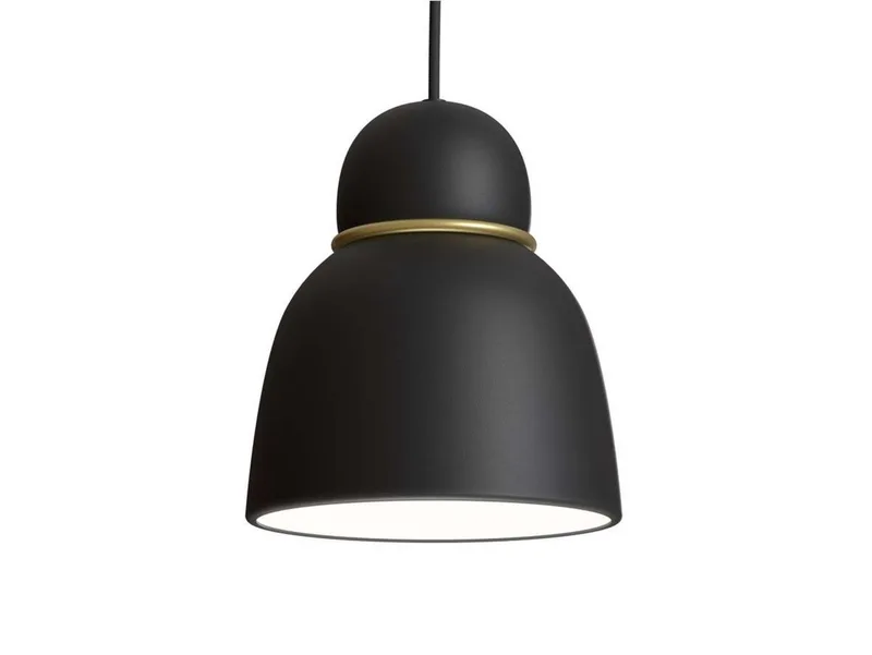 Suspension Bird Ø17,3 cm Noir-laiton de Belid – photo produit