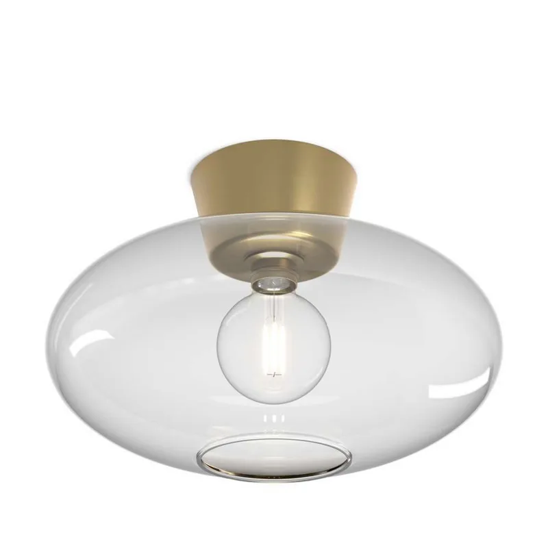 Bullo Plafonnier XL Ø38 Brass/Clear de Belid – photo produit