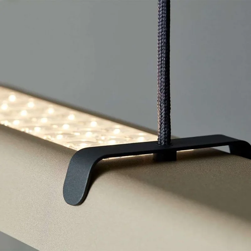 Fold Office G2 LED Hanglamp Dim. Up/Down Zand de Belid – photo produit