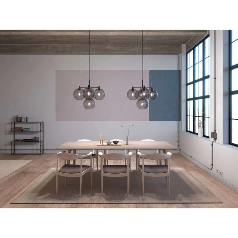 Gloria Suspension Ø67 Noir/Smoke de Belid – photo produit