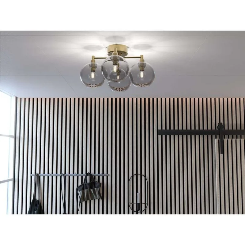 Gloria Plafondlamp Ø46 Black/Blue de Belid – photo produit