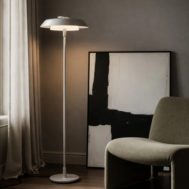 Horisont Vloerlamp H141 Metallic Golden fra Belid – produktbillede