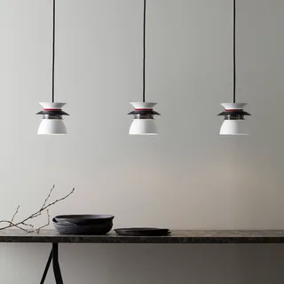 LED hanglamp Diablo, Ø 16,5 cm, zwart/rood fra Belid i Hvid, Sort, Rød – produktbillede 2 af 5