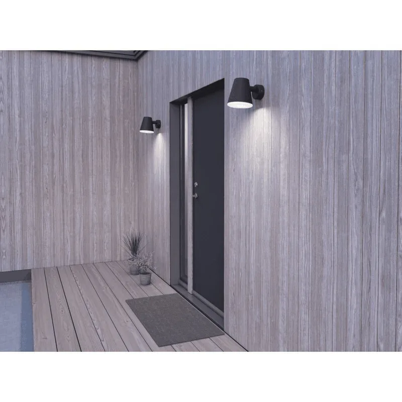 Mist Buiten Wandlamp Black van Belid – productfoto