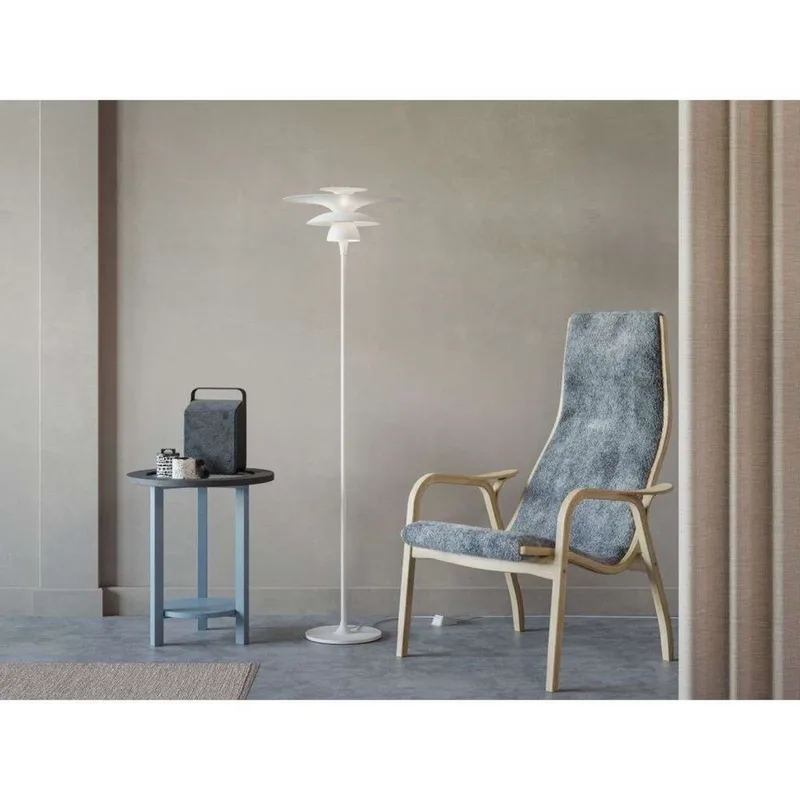Picasso Vloerlamp H140 Matt White de Belid – photo produit