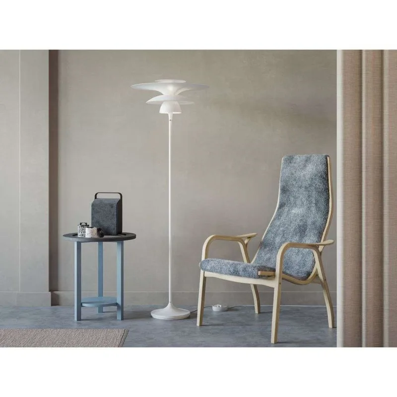 Lampe sur pied Picasso Ø50 cm Blanc mat de Belid – photo produit