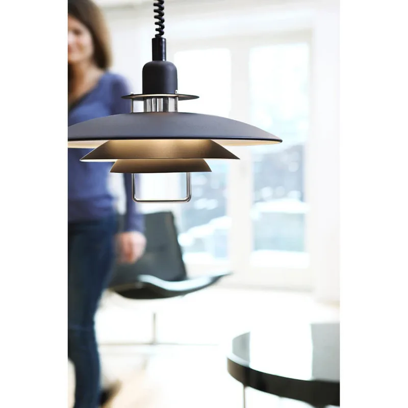 Primus II Hanglamp Ø43 Black/Chrome fra Belid – produktbillede