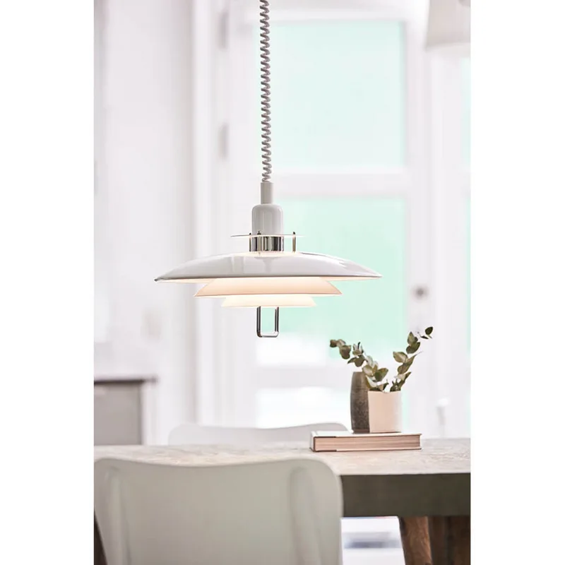 Primus II Hanglamp Ø43 White/Chrome fra Belid – produktbillede