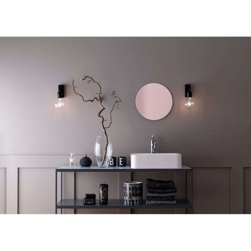 Regal 1 Wandleuchte 12,9cm Mattschwarz von Belid – Produktfoto