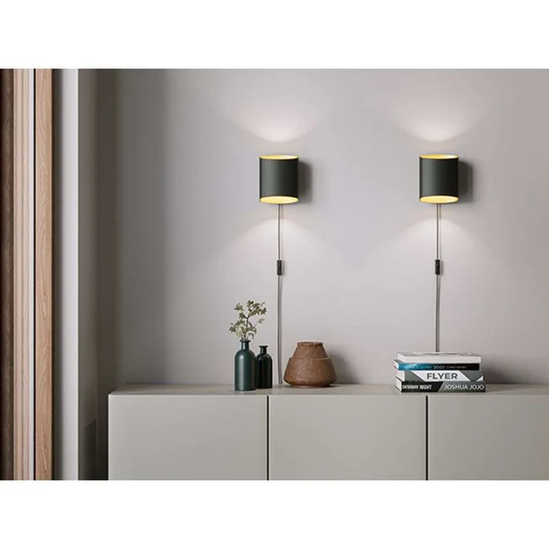 Sinne Wandlamp Black/Brass fra Belid – produktbillede