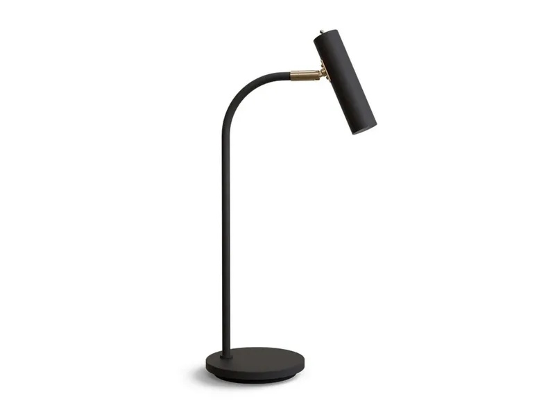 Slender Tafellamp Black/Brass fra Belid – produktbillede