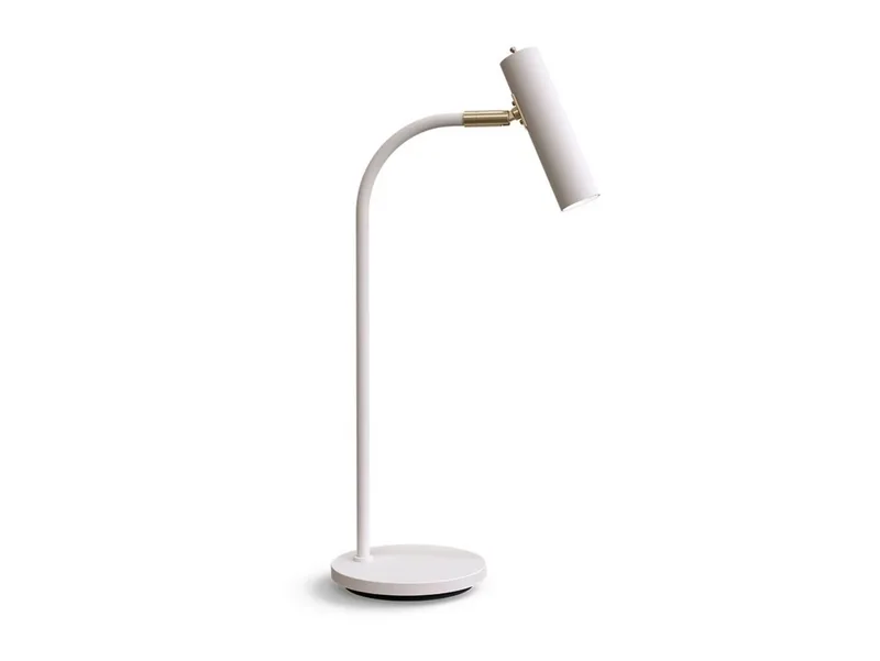 Slender Tafellamp White/Brass de Belid – photo produit