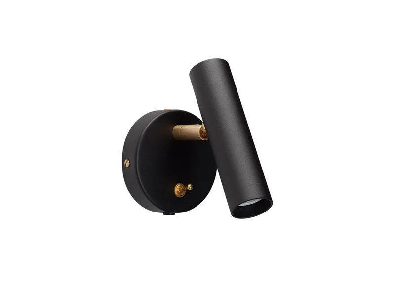 Slender Wandlamp Black/Brass fra Belid – produktbillede