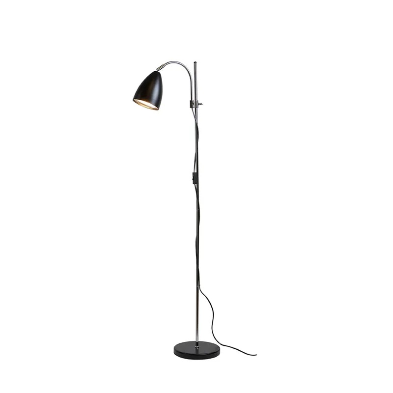 Sway Lampadaire Noir/Chrome de Belid – photo produit