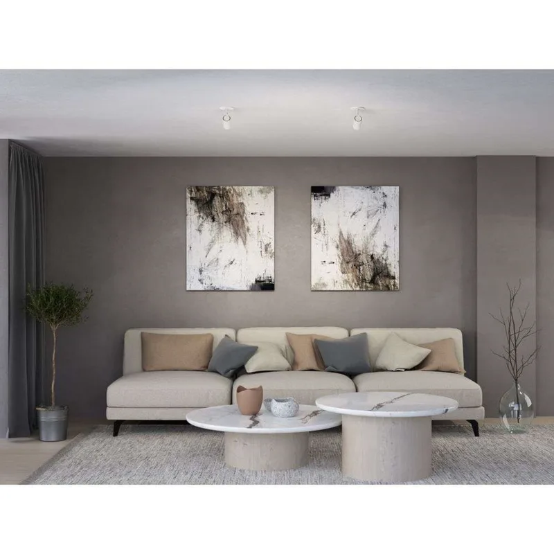 Tyson Plafondlamp White från Belid – produktbild