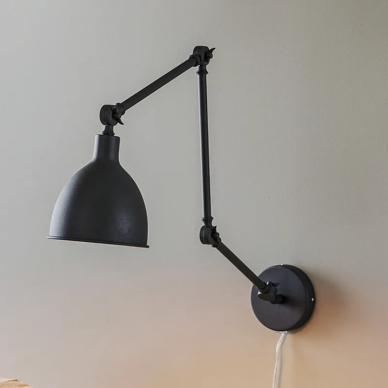 Bazar Wandlamp Grey fra By Rydéns – produktbillede