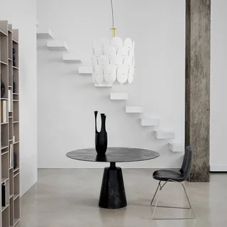 By Rydens hanglamp Omlott, messing/wit, Ø 50 cm by By Rydéns in Brass, White – product photo 2 of 3