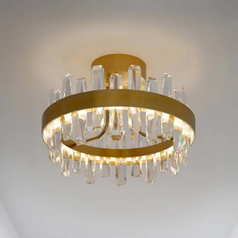 Plafonnier LED à intensité variable Triumph de By Rydéns en Laiton, Helder – photo produit