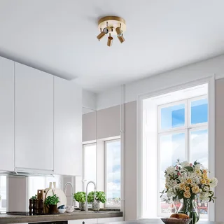 Spot de plafond Correct, 3 lampes de By Rydéns en Mat goud – photo produit 2 sur 2