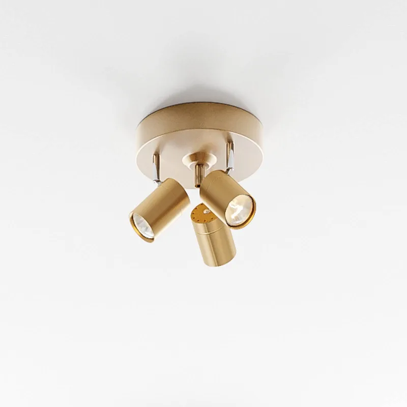 Spot de plafond Correct, 3 lampes de By Rydéns en Mat goud – photo produit 1 sur 2