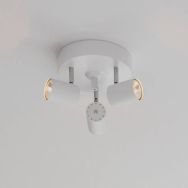 Correct plafondspot 3-lamps by By Rydéns in Mat wit – product photo