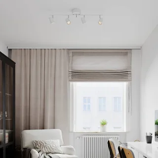 Correct Deckenspot, 4-flammig von By Rydéns in Mat wit – Produktfoto 2 von 2