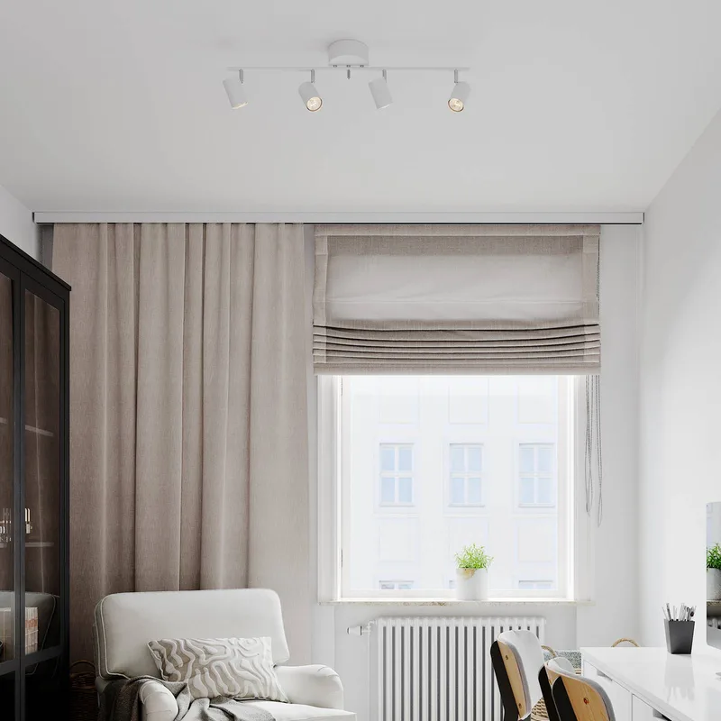 Correct Deckenspot, 4-flammig von By Rydéns in Mat wit – Produktfoto 2 von 2