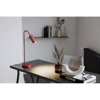 Curve bordlampe, metal, GU10 fra By Rydéns i Donkerrood – produktbillede 4 af 4
