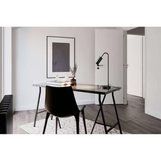 Curve bordlampe, metal, GU10 fra By Rydéns i Matzwart – produktbillede 3 af 4