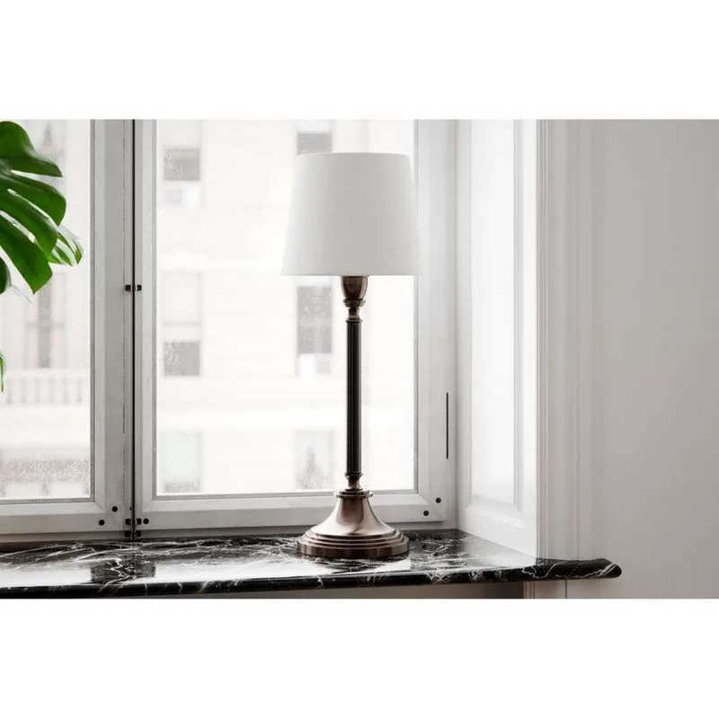 Dinant Lampe de Table H60 Blanc de By Rydéns – photo produit
