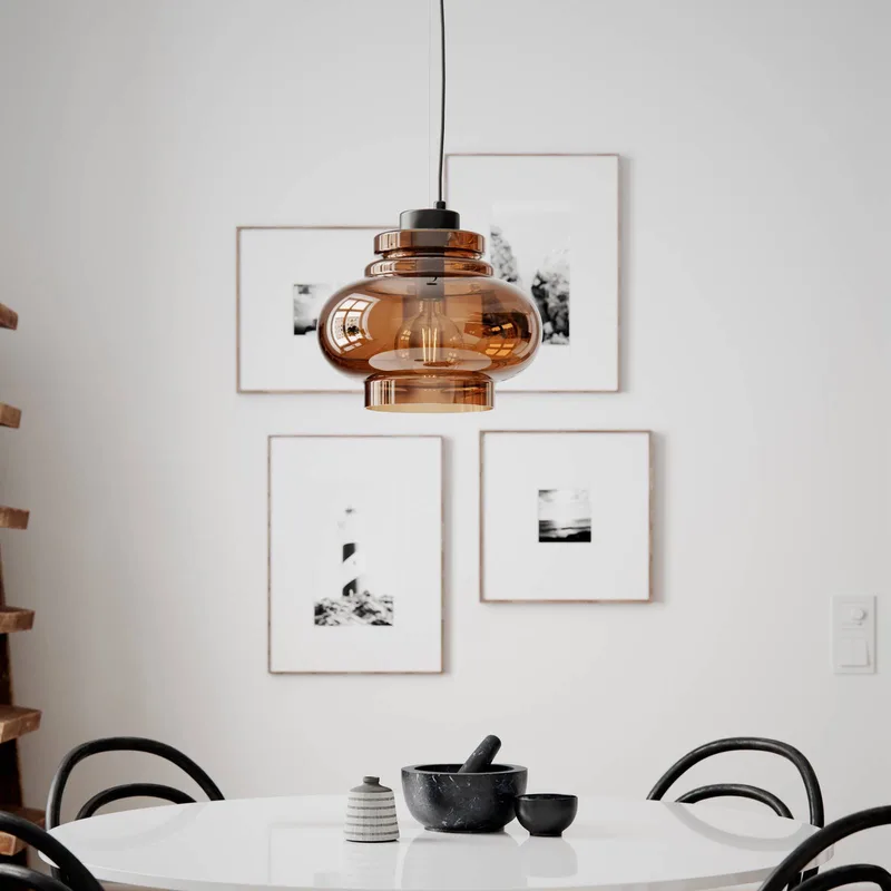 Dolores hanglamp Ø 30 cm från By Rydéns i Cognac – produktbild